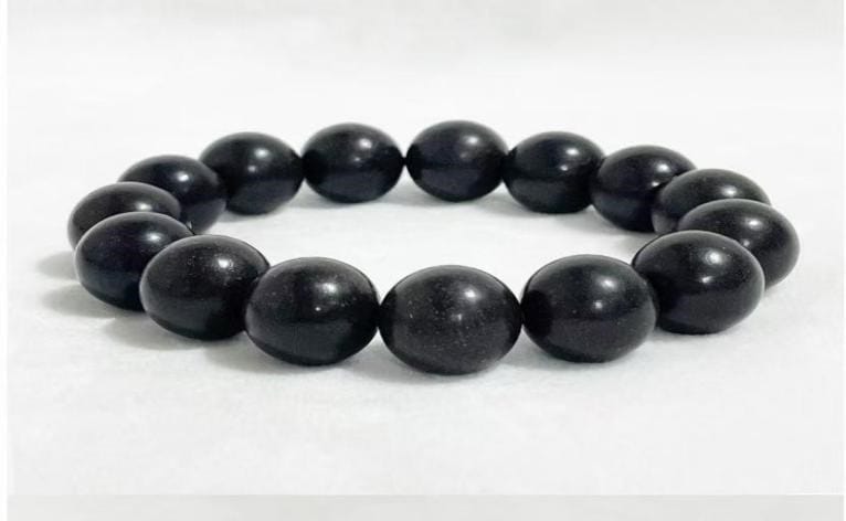 Vijf elementen armband Zwart Water